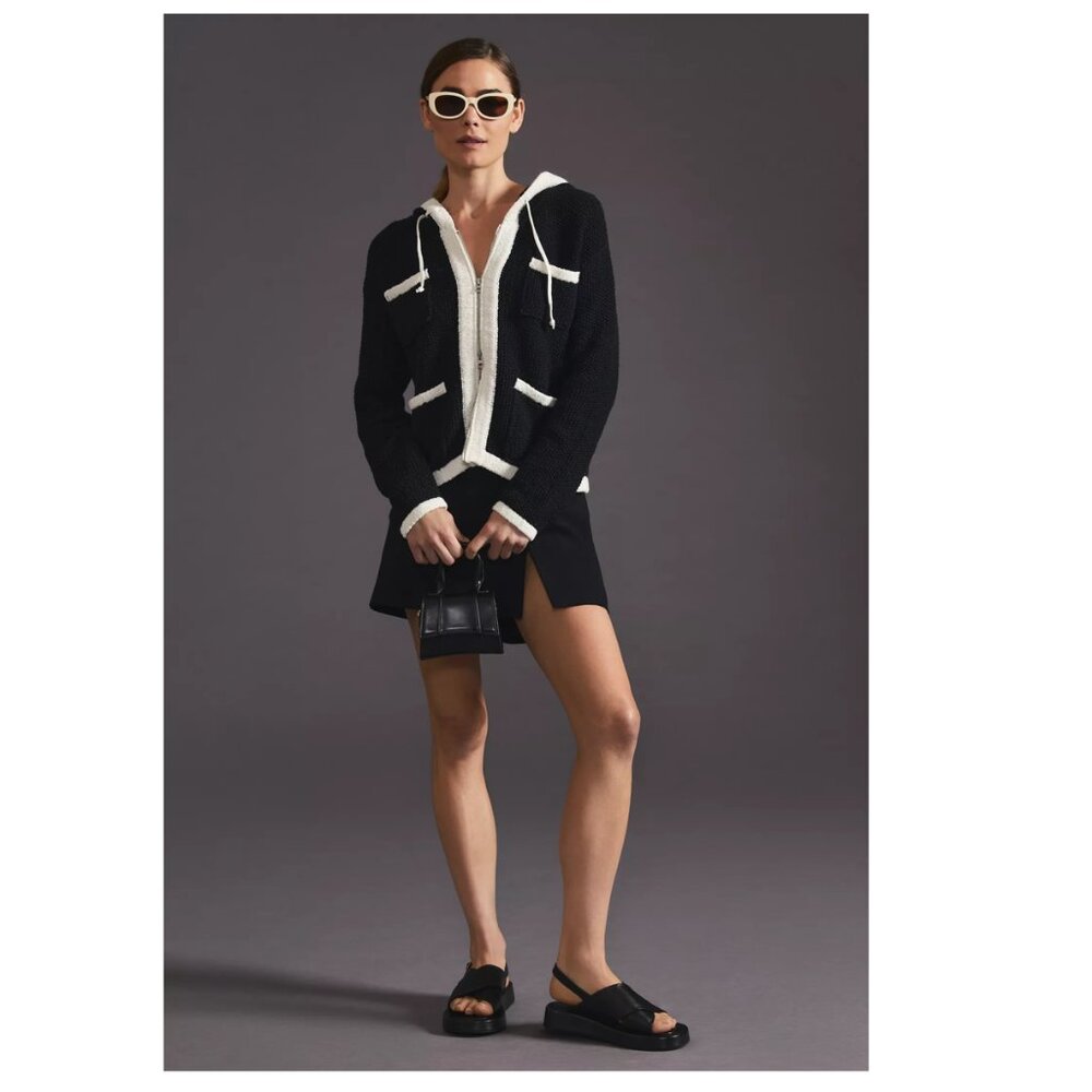 Anthropologie Maeve Zip-front Cardigan Sweater - 3x